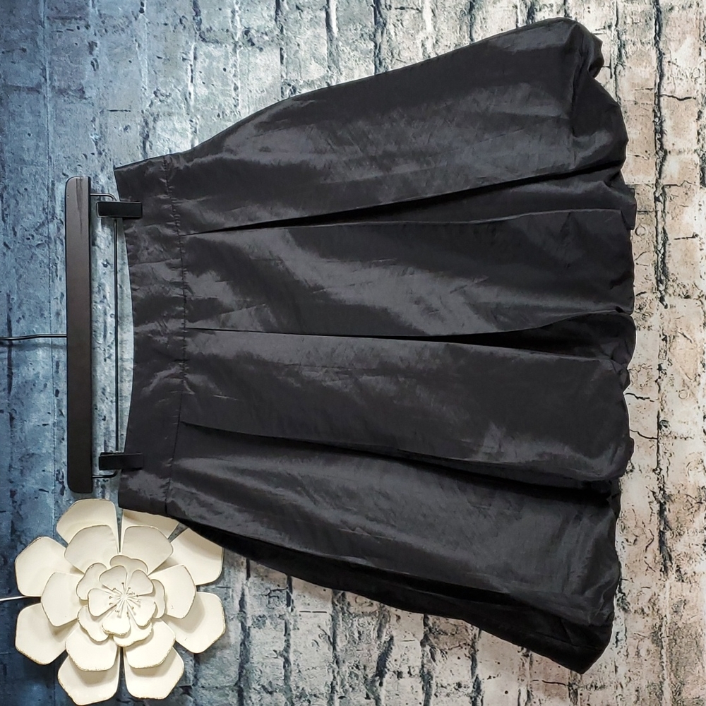 Monica | Rare Designer Sample Retro Gothic Lolita Black Pleated Bubble Skirt